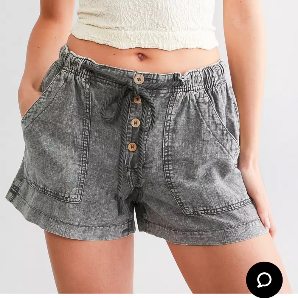 Free People Westmoreland Basil Casual Shorts